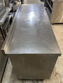 Ερμάριο Ανοξείδωτο Με 2 Ανοιγόμενες Πόρτες & Ενδιάμεσο Ράφι Μεταχειρισμένο